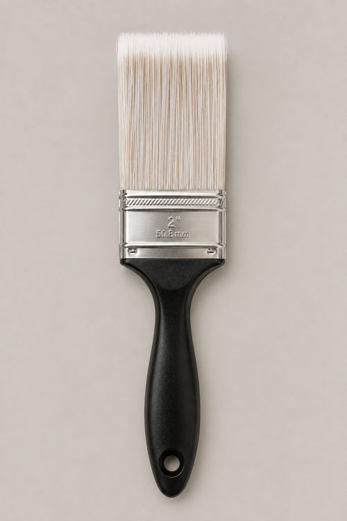 2-inch black-handled faux finish paint brush
