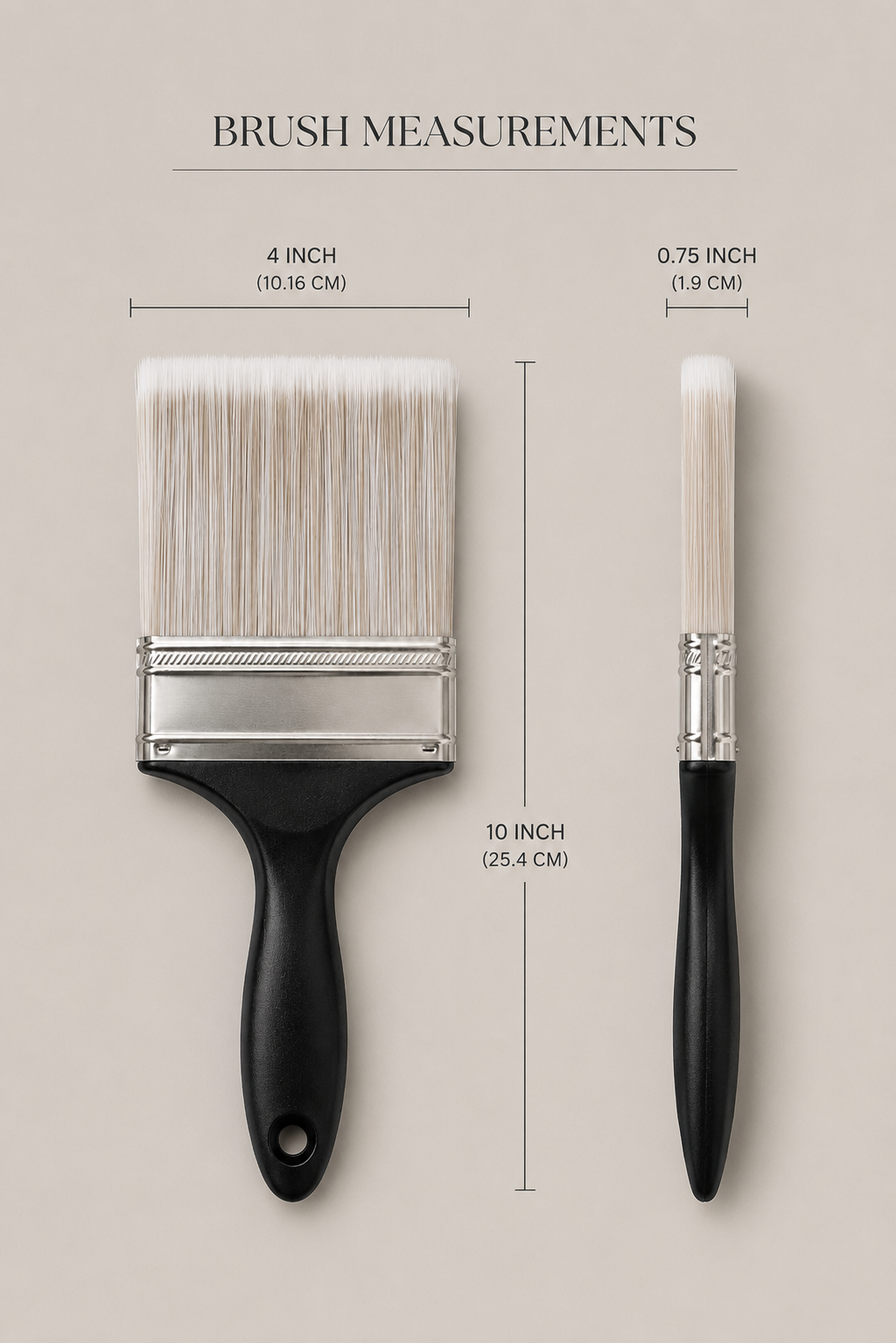 Faux finish paint brush for applying and blending Wall FX Suede texture.