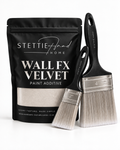 Wall FX Velvet Starter Kit with velvet texture additive and faux finish brushes