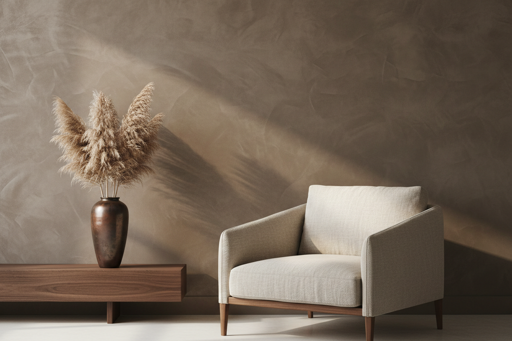 Suede Wall Finish Lifestyle